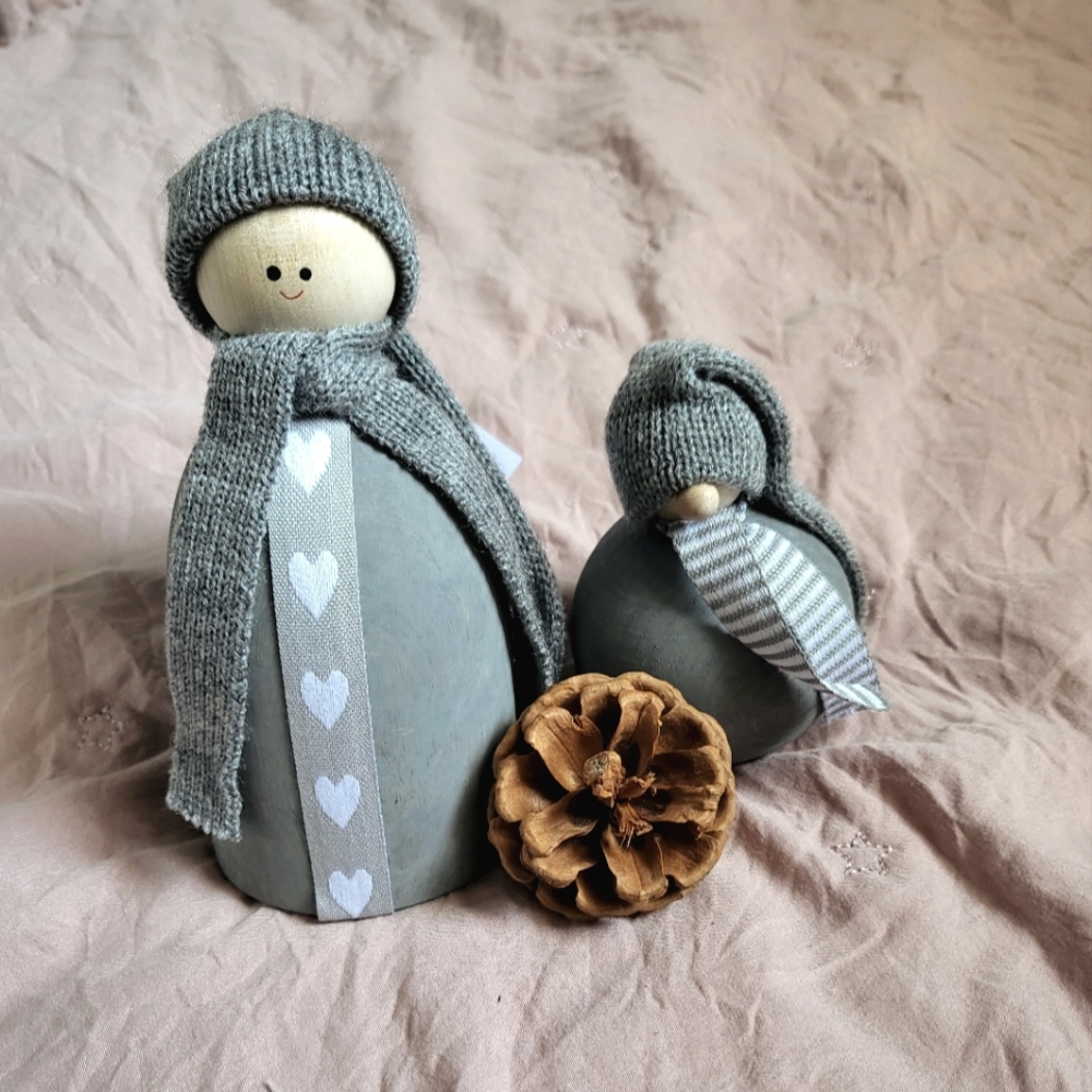 2 for 1 Larsons Tra Genuine Handmade Tranemo Santas